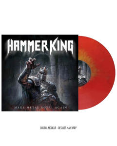 Make Metal Royal Again - Red Gold Splatter LP