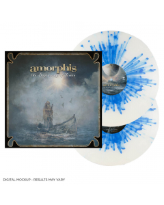 The Beginning of Times WHITE POWDER BLUE Splatter 2- Vinyl