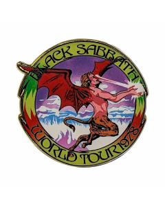 World Tour 1978 - Metal Pin