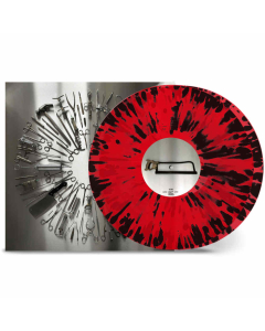 Surgical Steel - RED BLACK Splatter 2-Vinyl