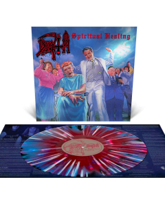 Spiritual Healing - Red Cyan Black Merge Splatter LP