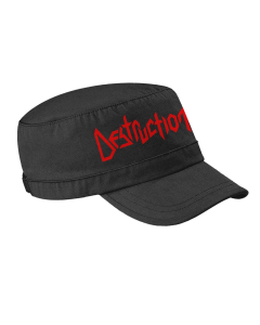 destruction logo army cap