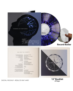 Theories of Emptiness - Die Hard Edition - Violett Weiße Splatter LP mit Records Butler