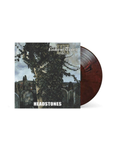 Headstones - Rot Braun Schwarz Marmorierte LP