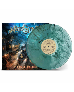 Power Train - Turquoise Black Smoke LP
