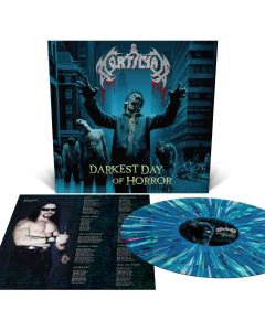 Darkest Day of Horror - Blaue Splatter LP