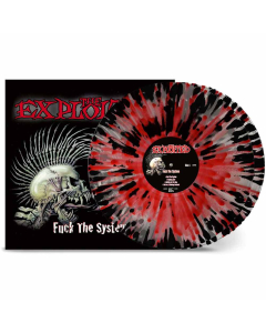 Fuck The System - ROT SCHWARZES Splatter Vinyl