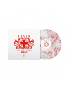 Blood Inside - WHITE RED Marbled Vinyl