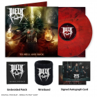 To Hell And Back Die Hard Edition: RED BLACK Marbled Vinyl + Wristband + Patch + Autographcard