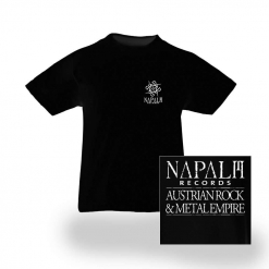 Napalm Pocket Logo / BLACK Kids T-Shirt