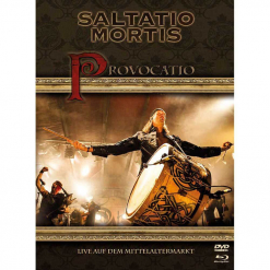 18600 saltatio mortis provocatio - live auf dem mittelaltermarkt deluxe mediabook blu-ray + 2 dvd medieval metal