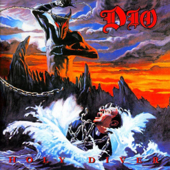 Dio album cover Holy Diver
