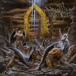 Immolation album cover Here In After