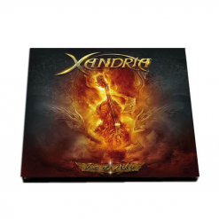 24221 xandria fire & ashes ltd digipak symphonic metal