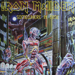 Iron Maiden album cover Somewhere In Time