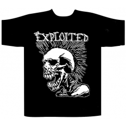 THE EXPLOITED - Mohican Skull / T-Shirt