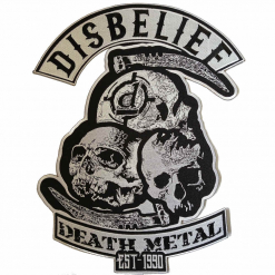 Death Metal Cut Out - Backpatch