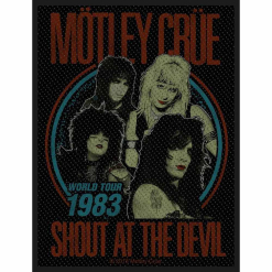 Shout At The Devil Band Picture - Patch