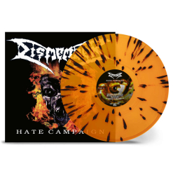Hate Campaign - ORANGE BLACK Splatter Vinyl