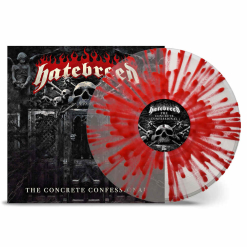 The Concrete Confessional - CLEAR RED Splatter Vinyl