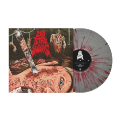 Slave To The Scalpel - SILVER BLOODRED Splatter Vinyl