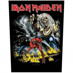 IRON MAIDEN - Number Of The Beast / Backpatch