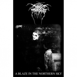 dark throne - a blaze in the northern sky - flag