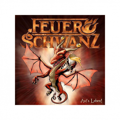 Feuerschwanz album cover Aufs Leben