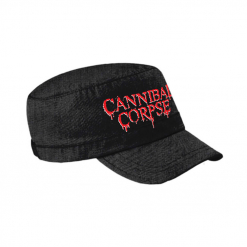 Cannibal Corpse logo army cap