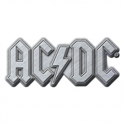 AC/DC Metal Logo Pin