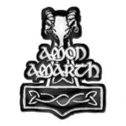 Amon Amarth Hammer Metal Pin Badge