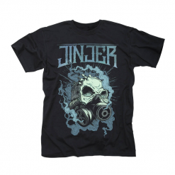 53864-1 jinjer gasmask skull t-shirt