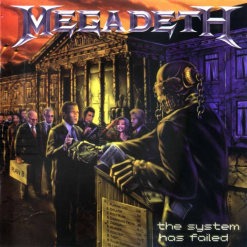 Megadeth album cover The System Has Failed