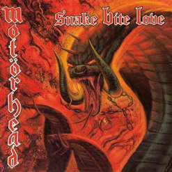 Motörhead album cover Snake Bite Love 