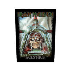 iron maiden aces high backpatch