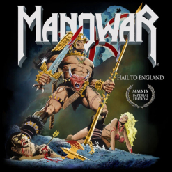 Manowar album cover Hail To England