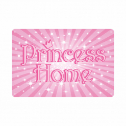 princess home metal sign