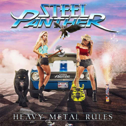Steel Panther album cover Heavy Metal Rules