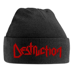destruction logo beanie