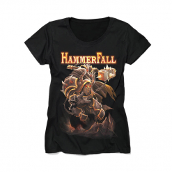 57972-1 hammerfall one against the world girlie shirt