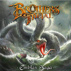  brothers of metal - emblas saga - digipak cd - napalm records