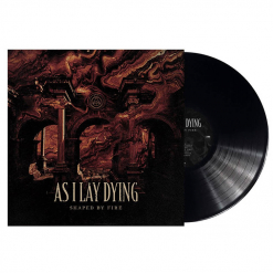 as i lay dying - shaped by fire - black lp