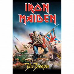 iron maiden the trooper flag