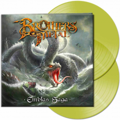 brothers of metal - emblas saga - clear yellow 2-lp gatefold - napalm records