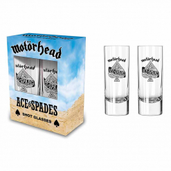 motorhead ace of spades shot glasses