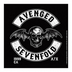 avenged sevenfold death bat crest coaster
