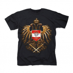 napalm records austrian rock and metal empire golden eagle t shirt