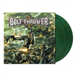 bolt thrower honour valour pride clear green marbled vinyl