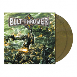 bolt thrower honour valour pride olive khaki marbled vinyl