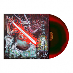 Vigorous And liberating Death - GREEN RED Swirl Vinyl